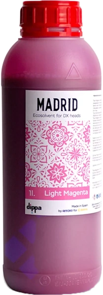 Экосольвентные чернила Dippa Madrid (светло-пурпурные, 1 л.) (арт. o3087)