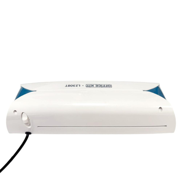 Ламинатор Office Kit L2308T, А4, 2 вала, 75-125 мкм, пластик, белый/синий (арт. L2308T)