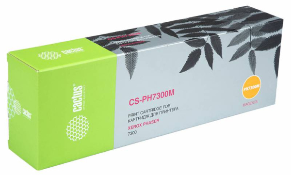 Картридж Cactus Тонер Картридж CS-PH7300M 16197800 пурпурный для Xerox (15000стр.) (арт. CS-PH7300M)