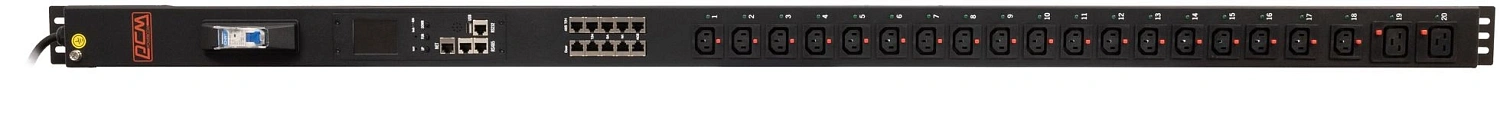 Блок распределения питания Powercom PDU-16AVMS20-18C13-2C19 (арт. PDU-16AVMS20-18C13-2C19)
