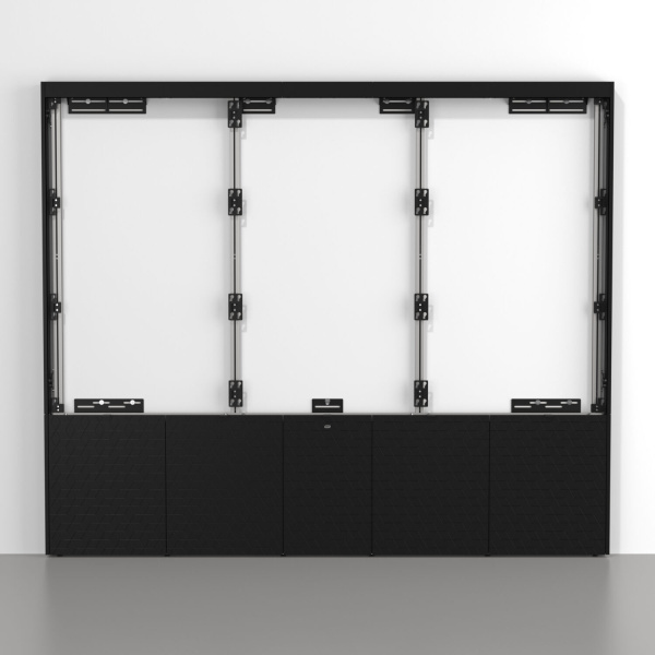 Комплект окантовочный SMS Leddy WF Samsung IER-IFR 130 Black для настенно-напольного применения (арт. K09-024-20B)