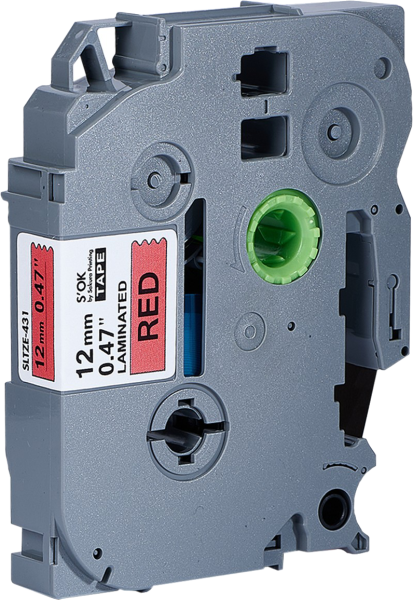 Кассета с лентой Sakura Printing TZE431 (черный, 12мм/8м) (арт. SLTZE431)