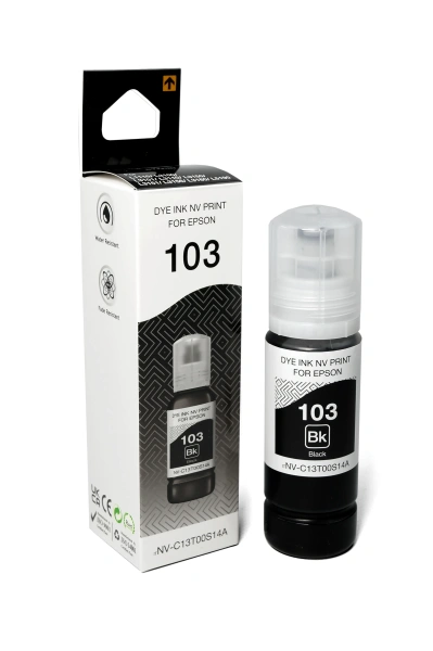Чернила NVP 103 (NV-C13T00S14A) для Epson L1110, L3100 (70 мл) Black (в коробке)