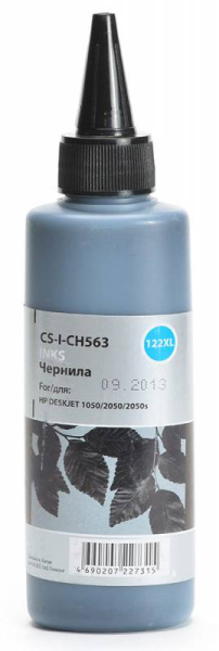 Чернила Cactus черный 100мл для HP (арт. CS-I-CH563)