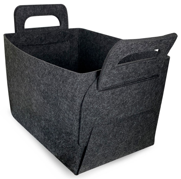 Короб ГЕЛЕОС Войлок (36х25х23 (L), темно-серый) (арт. ВЛК-ТЛ)