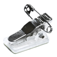 Клипсы самоклеющиеся с булавкой Warrior 10457-P (арт. 5381)