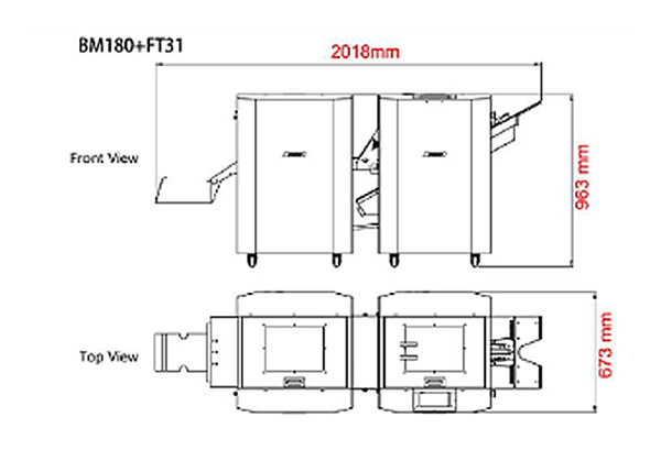 Триммер Ausjetech FT31 для проволокошвейного буклетмейкера BM180 (арт. FT31)