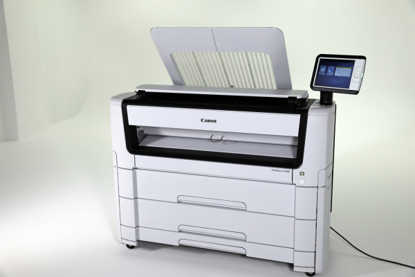 Широкоформатное лазерное МФУ Canon PlotWave 5500 (4 рулона, комплект со сканером) (арт. OT_CANON_PW5500_4R+SEIV)