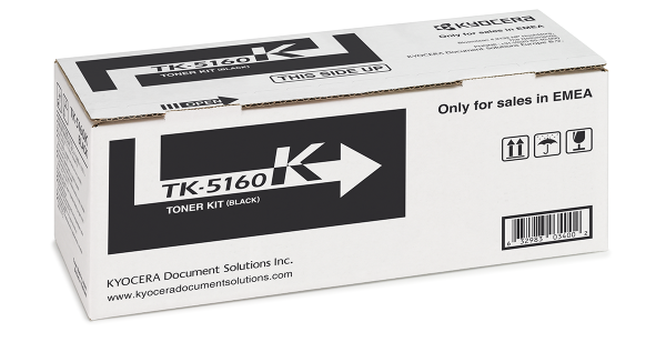Оригинальный тонер-картридж Kyocera TK-5160K (чёрный, 16000 стр.) (арт. 1T02NT0NL0)