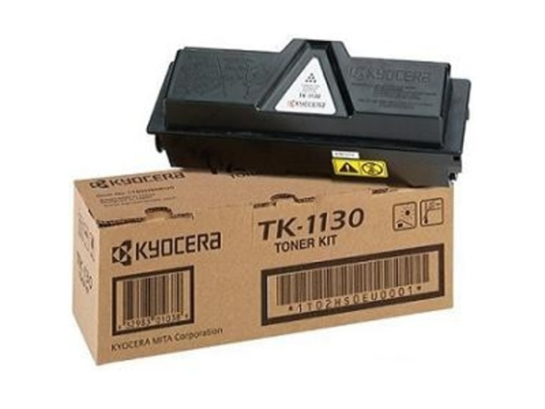 Оригинальный тонер-картридж Kyocera TK-1130 (чёрный, 3000 стр.) (арт. 1T02MJ0NLC)