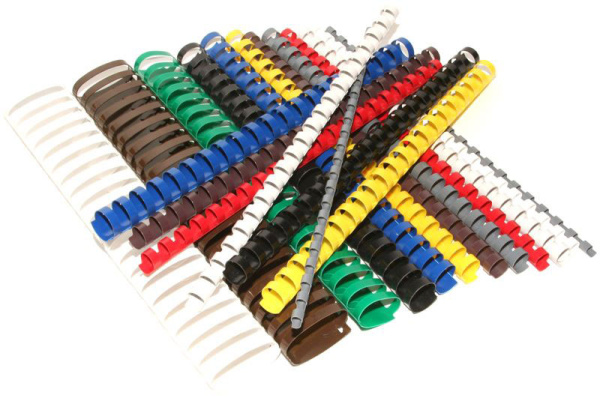 Пластиковые пружины Реалист 5мм,  коричневые (100 шт.) (арт. 3648)