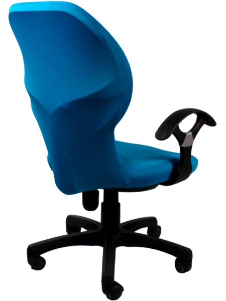 Чехол на компьютерное кресло и стул ГЕЛЕОС 704 (светло-синий) (арт. ГЧ00704)