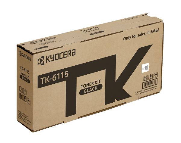 Оригинальный тонер-картридж Kyocera TK-6115 (чёрный, 15000 стр.) (арт. 1T02P10NL0)