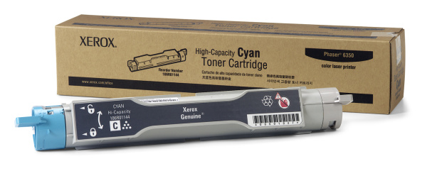 Тонер Xerox High Capacity Toner Cartridge Cyan (арт. 106R01144)