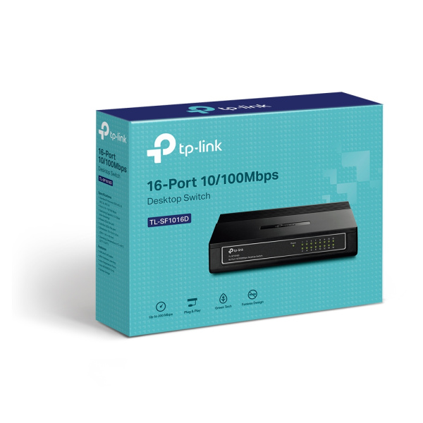 Коммутатор TP-Link TL-SF1016D (арт. TL-SF1016D)