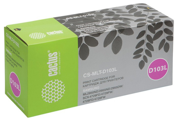 Картридж Cactus черный (2500стр.) для Samsung (арт. CS-D103L)