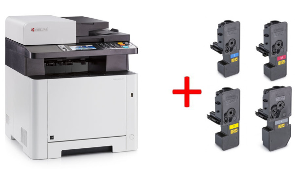 Лазерное цветное МФУ Kyocera M5526cdw + TK-5240C/M/Y/K (арт. M5526cdw+TK-5240C/M/Y/K)