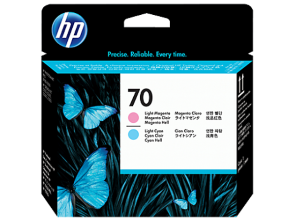 Печатающая головка HP 70 Light Magenta and Light Cyan Printhead (арт. C9405A)