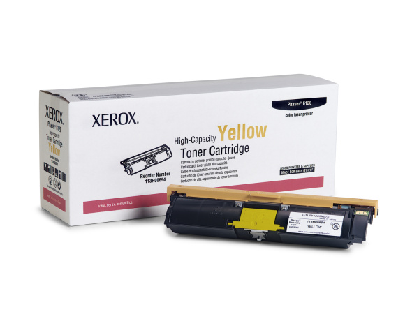 Тонер-картридж Xerox High Capacity Cartridge Yellow (арт. 113R00694)