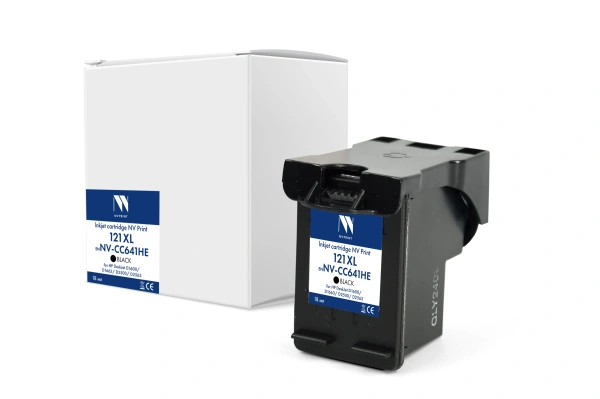 Струйный картридж NVP 121XL (NV-CC641HE) Black для HP DeskJet D1600/D1663/D2500/D2563 (18 мл)