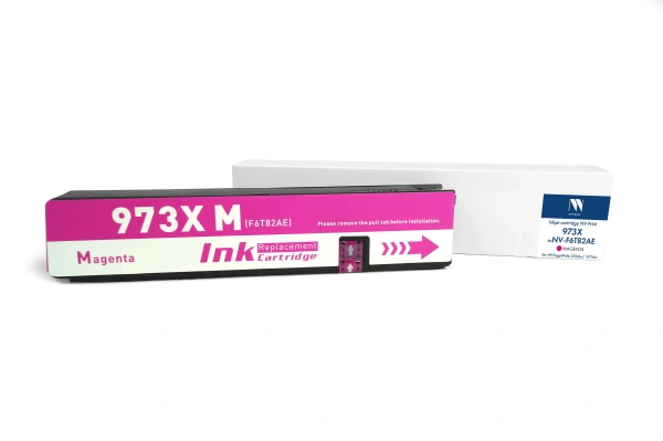 Струйный картридж NV Print 973X (NV-F6T82AE ) Magenta для HP PageWide 352dw/377dw (7000 стр)