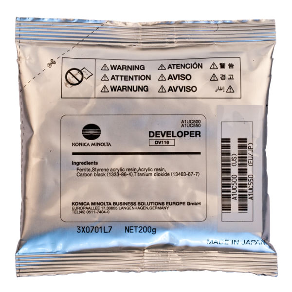Девелопер Konica Minolta DV-116 Developer (арт. A1UC550/A1UC500)