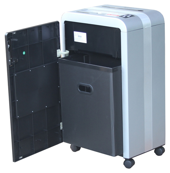 Уничтожитель документов Bulros 8625C, 3,8×40 мм, серебро/черный, дверь, контур (арт. SH-D-SBC-8625-034-___-03)