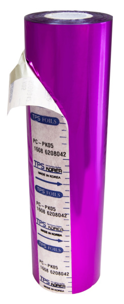 Фольга для ламинирования TPS (213мм x 122м, малиновый) (арт. 2423)
