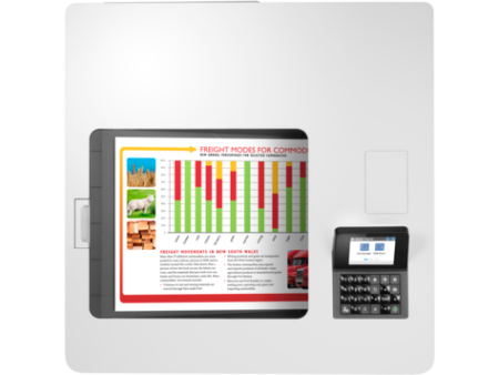 Цветной лазерный принтер HP Color LaserJet Enterprise M554dn (арт. 7ZU81A)