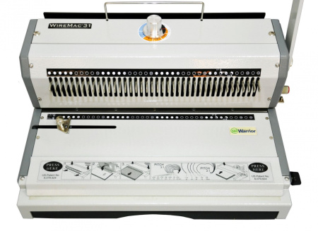 Переплетная машина Warrior 21150R, 3:1" (WireMac 31) (арт. 8780)