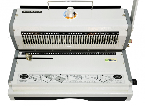 Переплетная машина Warrior 21150R, 3:1" (WireMac 31) (арт. 8780)
