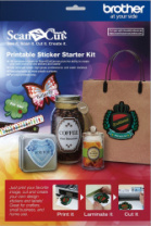 Базовый набор Brother для печатных наклеек (арт. CAPSKIT1)