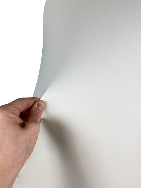 Чехол на компьютерное кресло ГЕЛЕОС 500Л (размер L, кожа, белый) (арт. ГЧ00500Л)