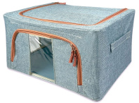 Кофр ГЕЛЕОС Оксфорд (тиффани, 40х30х20) (арт. К24-ТФ)