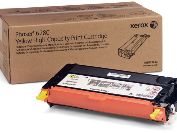 Принт-картридж Xerox High Capacity Yellow Print Cartridge (арт. 106R01402)