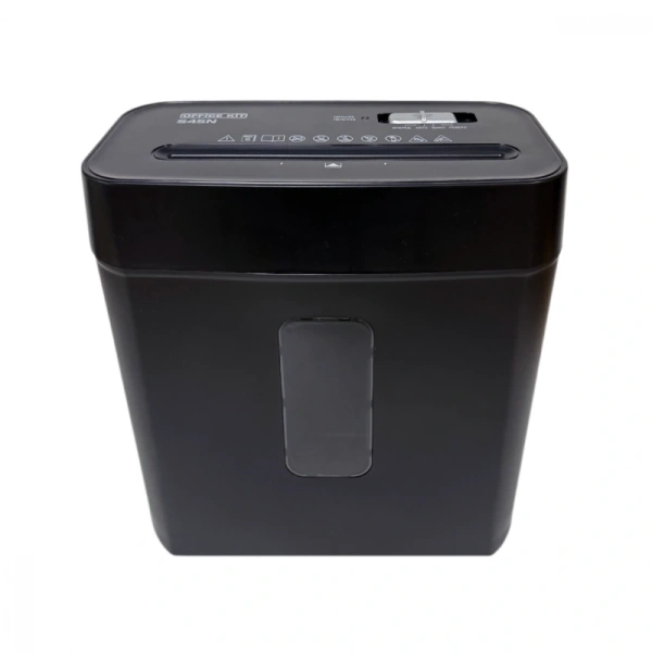 Шредер Office Kit S45N, P-5, 2 x 13, 6 листов, 14 л., черный (арт. OK1913S045N)