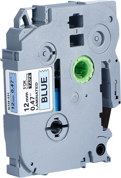 Кассета с лентой Sakura Printing TZE531 (черный, 12мм/8м) (арт. SLTZE531)