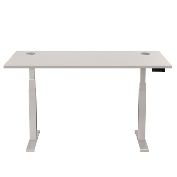 Стол с регулировкой высоты Fellowes Cambio, серый, 1400x800 (арт. LV-97140)