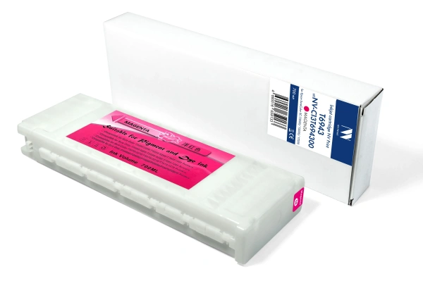 Струйный картридж NV Print T6943 (NV-C13T694300) Magenta для Epson SureColor SC-T5200/T3200/T7200 (7