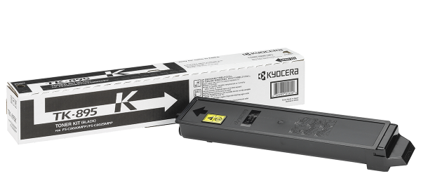 Оригинальный тонер-картридж Kyocera TK-895K (чёрный, 12000 стр.) (арт. 1T02K00NL0)