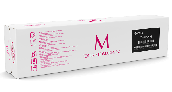 Оригинальный тонер-картридж Kyocera TK-8725M (пурпурный, 30000 стр.) (арт. 1T02NHBNL0)