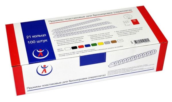 Пластиковые пружины Реалист 10мм, зеленые (100 шт.) (арт. 2063)