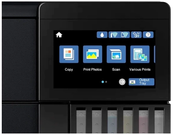 МФУ струйное цветное Epson EcoTank L8180 (21504) (Принтер / Копир / Сканер, A3) (арт. C11CJ21504)