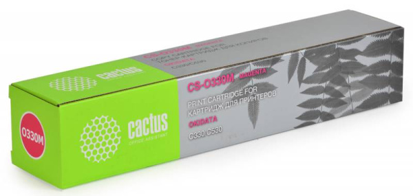Картридж Cactus 44469715 пурпурный (3000стр.) для Oki (арт. CS-O330M)
