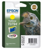 Оригинальный струйный картридж Epson T0794 Yellow (арт. C13T07944010)