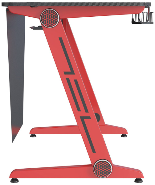 Стол игровой Cactus красный (арт. CS-GTZ-RDBK-CARBON)