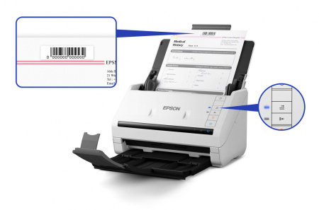 Сканер документов Epson WorkForce DS-530II (арт. B11B261401)