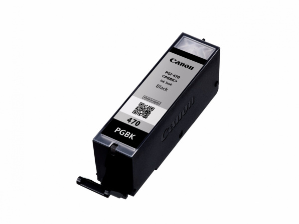 Оригинальный картридж Canon PGI-470 PGBK (пигментный чёрный, 15 мл.) (арт. 0375C001)