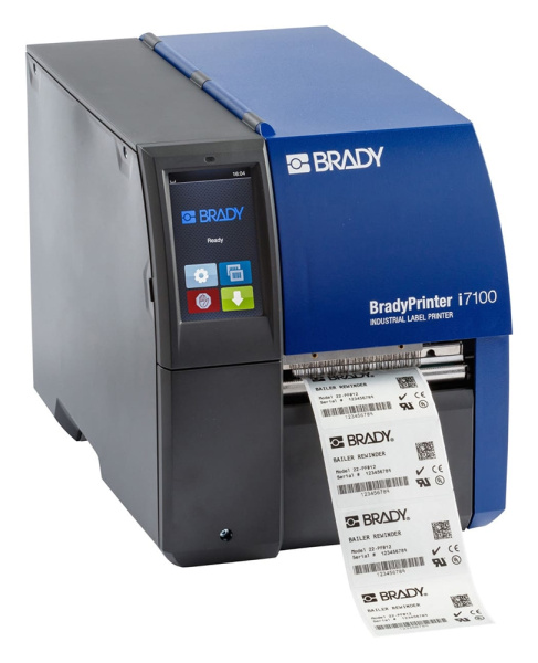 Принтер этикеток Brady i7100-600-P-EU, 600 dpi, базовое ПО BWS, функция отделения этикеток (арт. brd149052)