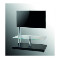 Стойка напольная для монитора OMB 55″ FLAG TOWER CLASSIC (white) (арт. 0.561W)